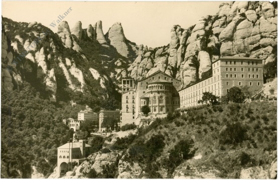 montserrat, apsis der basilika montserrat, apsis der basilika