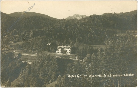 winterbach, hotel koller mit brandmauer & Ötscher winterbach, hotel koller mit brandmauer & Ötscher