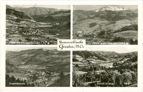 gresten, multiansicht