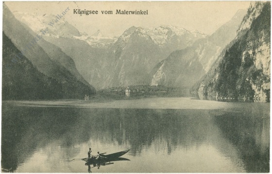 königsee, vom malerwinkel königsee, vom malerwinkel