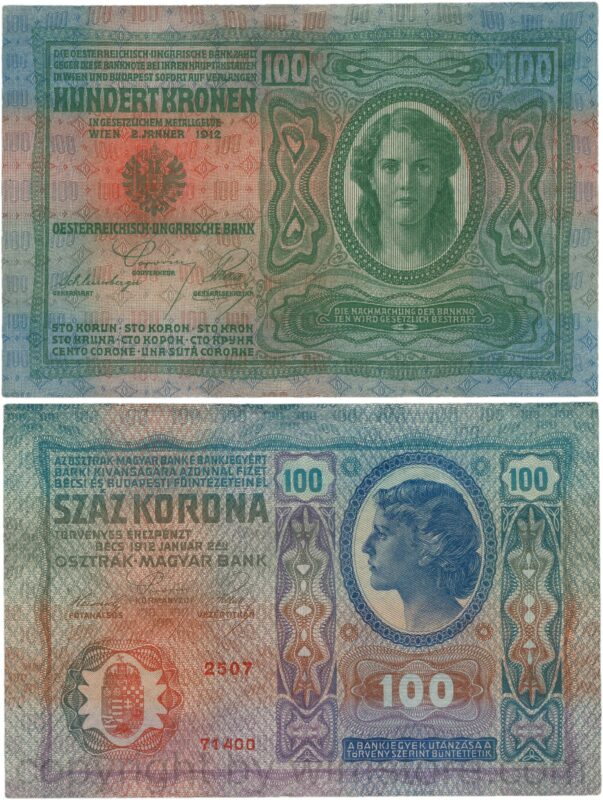 Österreich, franz josef i., 1000 kronen 2. jänner 1902, serie 1345, p 08; 4 (kopie) (kopie)