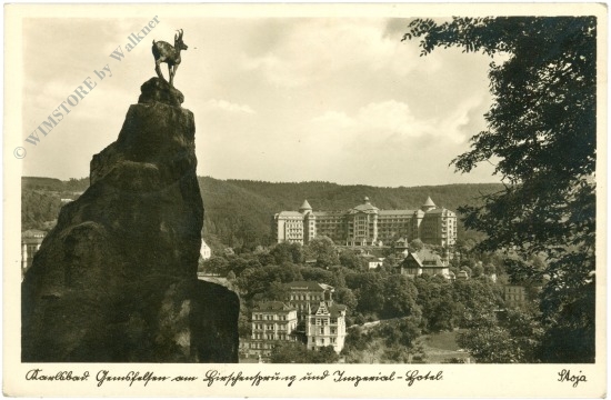 karlsbad, gamsfelsen