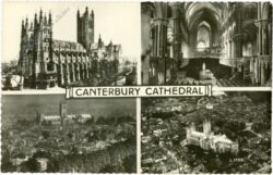 canterbury, multiansicht cathedral