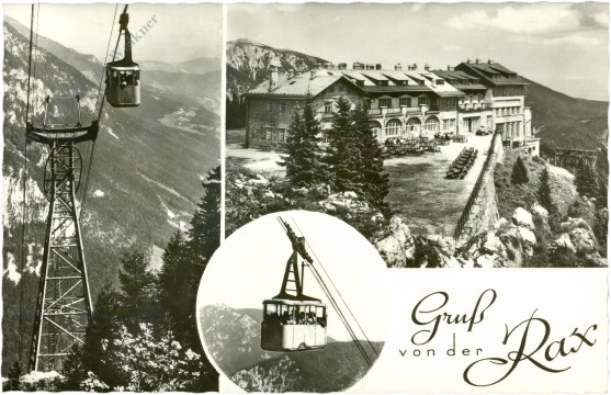 rax, multiansicht, gruss von der rax