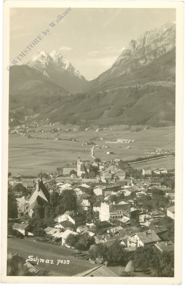 schwaz, ortsansicht