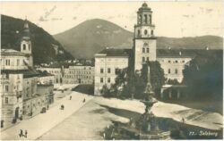 salzburg, residenzplatz
