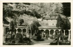 salzburg, st. peter friedhof mit katakomben