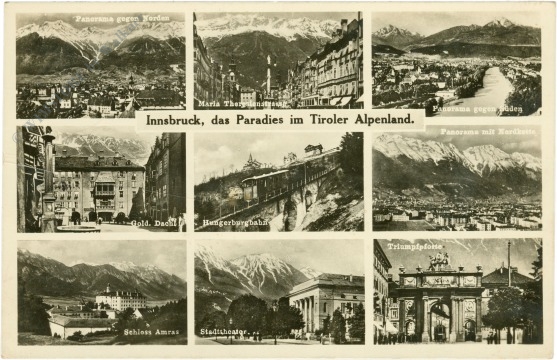 innsbruck, multiansicht