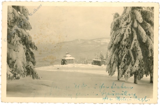 kuncice pod ondrejnikem, kleine kapelle d. hl. antonius am andreasberg