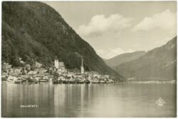 hallstatt, ortsansicht