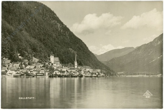 hallstatt, ortsansicht hallstatt, ortsansicht