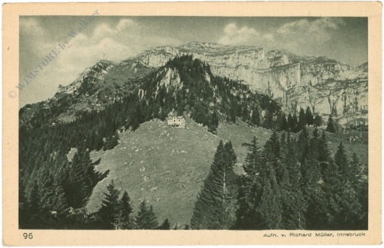 maurach, erfurter hütte (rofanhütte) mit sonnwendjoch