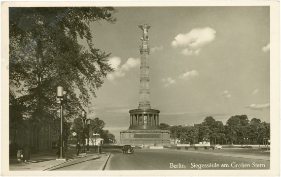 berlin, siegessäule am großen stern berlin, siegessäule am großen stern