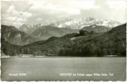 kufstein, hechtsee gegen wilden kaiser