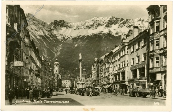 innsbruck, maria theresienstrasse