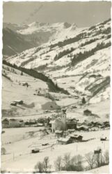 saalbach hinterglemm, ortsansicht