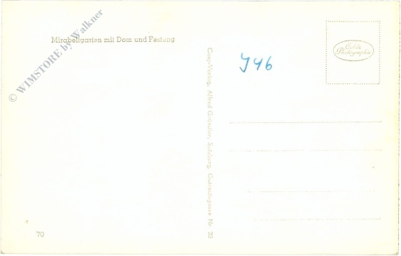 salzburg, schloss mirabell, mirabellgarten mit dom und festung