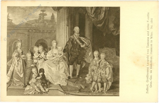 zoffani: großherzog leopold von toscana und seine familie