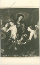 van dyck: acc. di s. luca la vergine