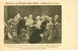 kraus, g.m.: abendkreis der herzogin anna amalia