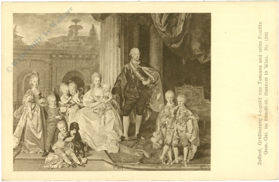 zoffani: großherzog leopold von toscana und seine familie