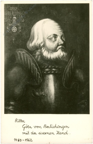 Ritter: Götz von Berlichingen mit der eisernen Hand