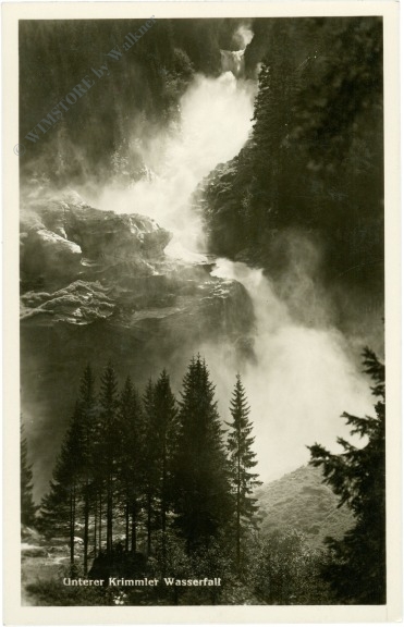 krimml, unterer krimmler wasserfall krimml, unterer krimmler wasserfall