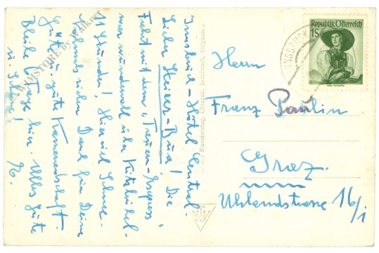 innsbruck, triumpfpforte mit nordkette