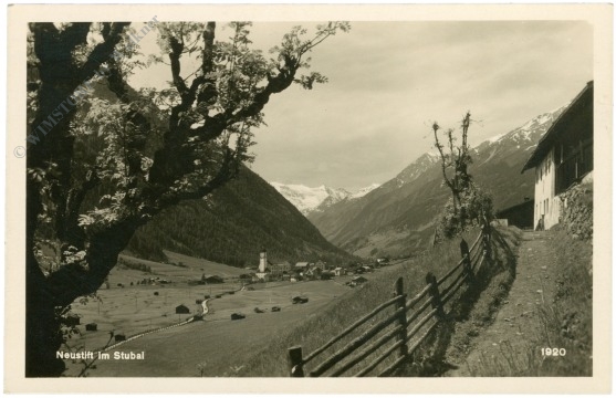neustift im stubaital, ortsansicht neustift im stubaital, ortsansicht