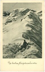 neujahr, gipfel im schnee