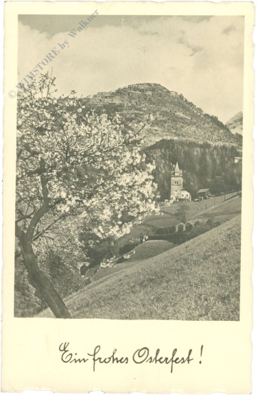 ostern, blühende landschaft