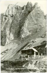 hochschwab, voisthalerhütte mit edelspitzen