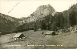 hochschwab, gsollalpe mit frauenmauer