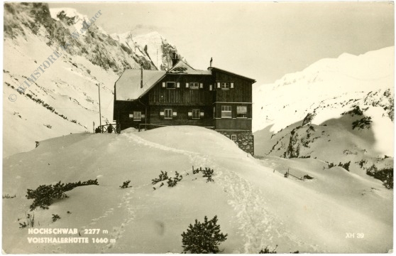 hochschwab, voisthalerhütte