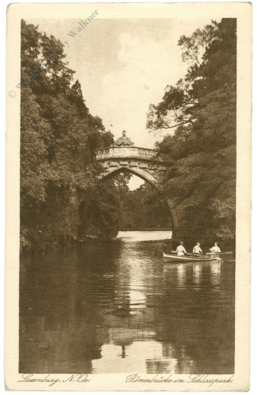 laxenburg, römerbrücke im schlosspark
