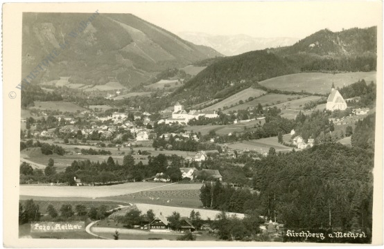 kirchberg am wechsel, ortsansicht