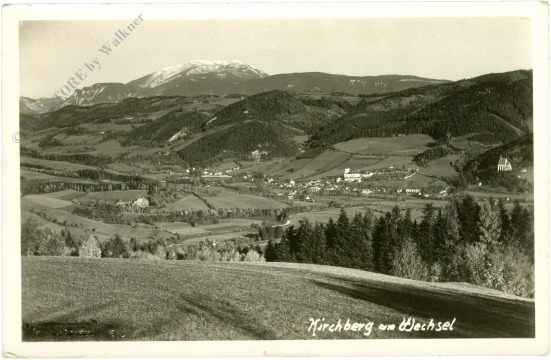 kirchberg am wechsel, ortsansicht