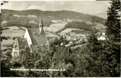 kirchberg am wechsel, ortsansicht