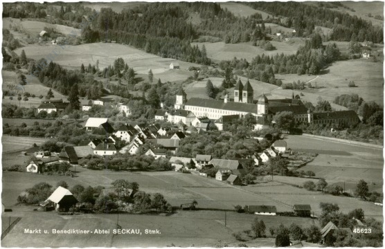 seckau, markt und benediktiner abtei