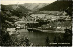 lunzersee, blick nach lunz