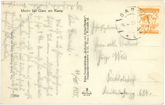 gars am kamp, motiv