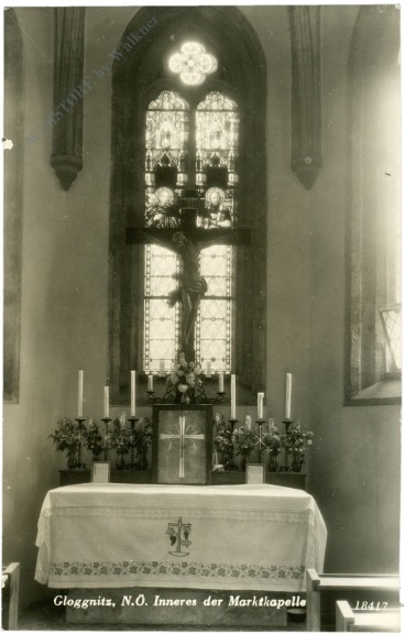 gloggnitz, inneres der marktkapelle gloggnitz, inneres der marktkapelle