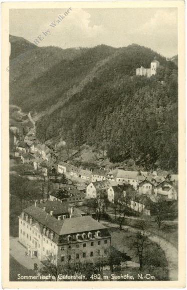gutenstein, ortsansicht