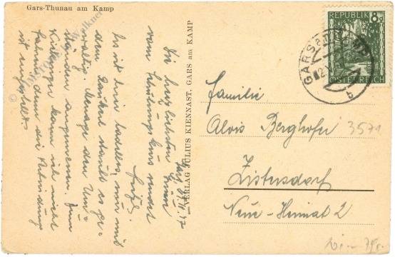 gars am kamp, ansicht