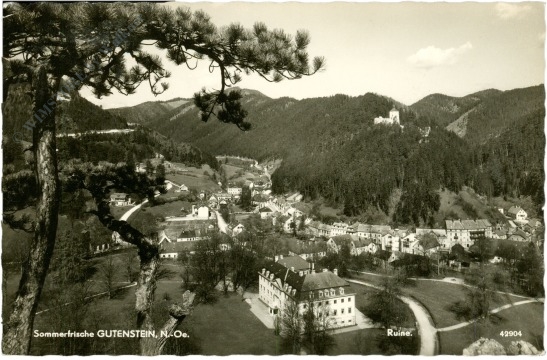 gutenstein, ortsansicht