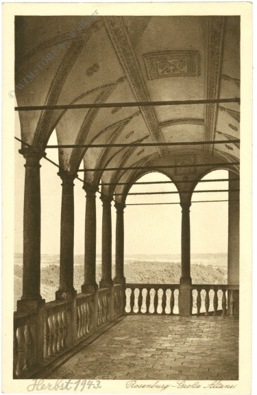 rosenburg am kamp, burg, große altane