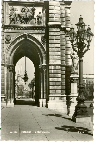 wien 1, rathaus, votivkirche