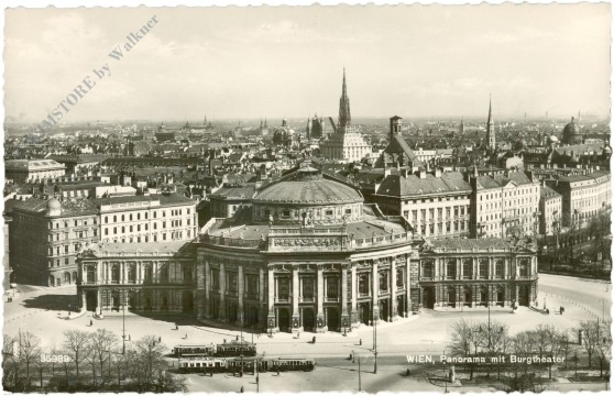 wien 1, panorama mit burgtheater wien 1, panorama mit burgtheater