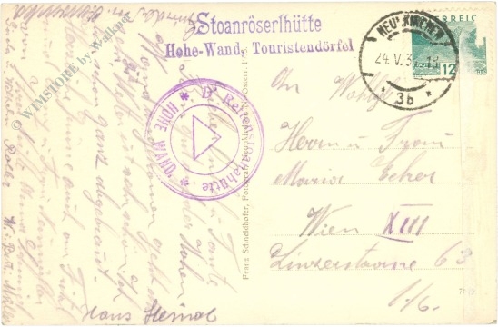 hohe wand, strasse auf die hohe wand