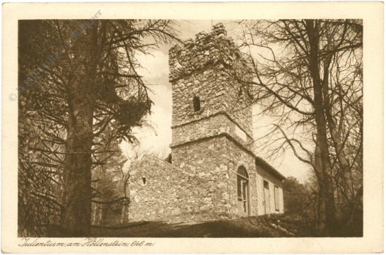 kaltenleutgeben, julienturm am höllenstein